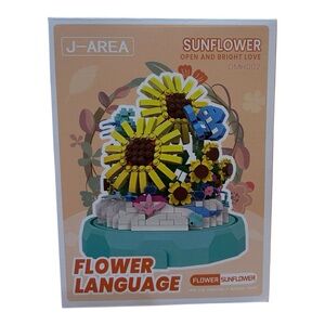 J-AREA Sunflower Building Set